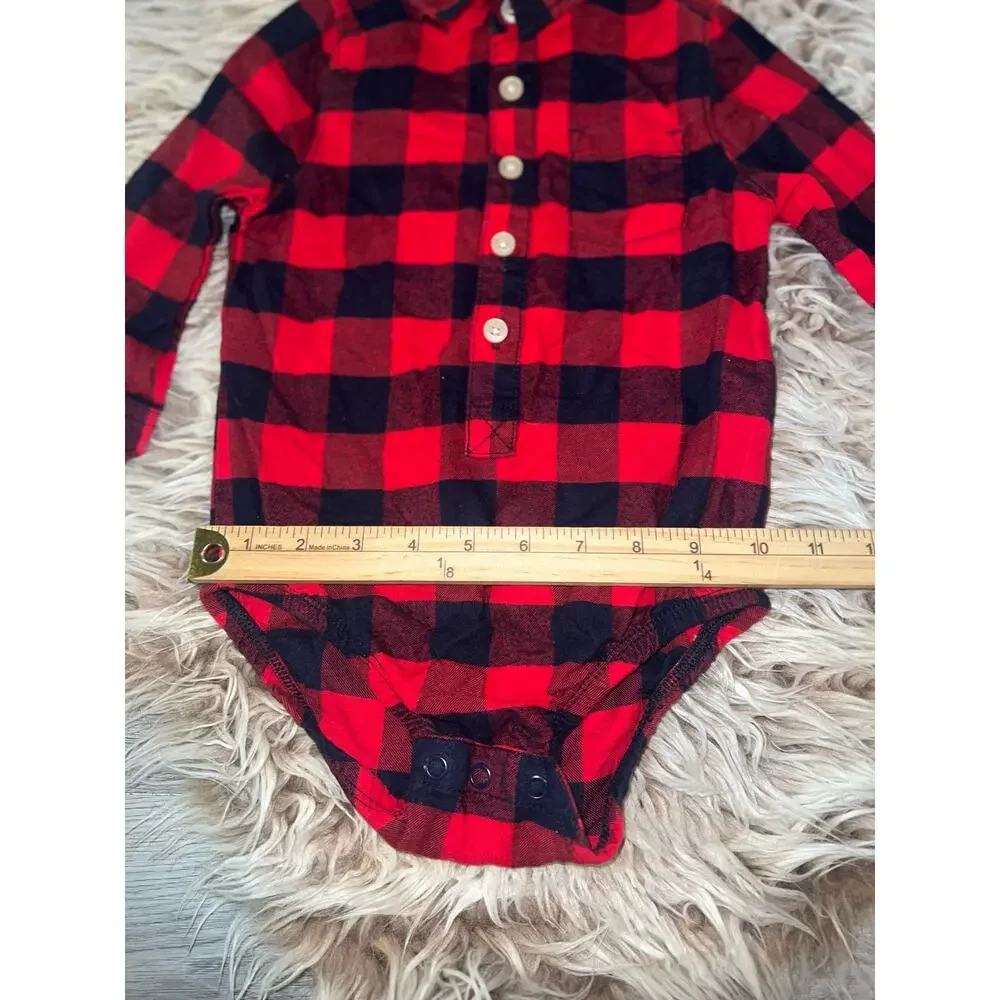 Oshkosh Bgosh Flannel Onnies
